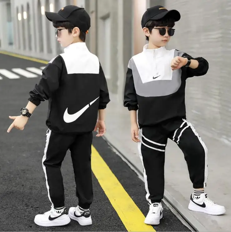 Boys' autumn and winter suit 2021 new children's autumn leisure two-piece set Children's sports suit
Boys' autumn and winter suit 2021 new children's autumn leisure two-piece set Children's sports suit