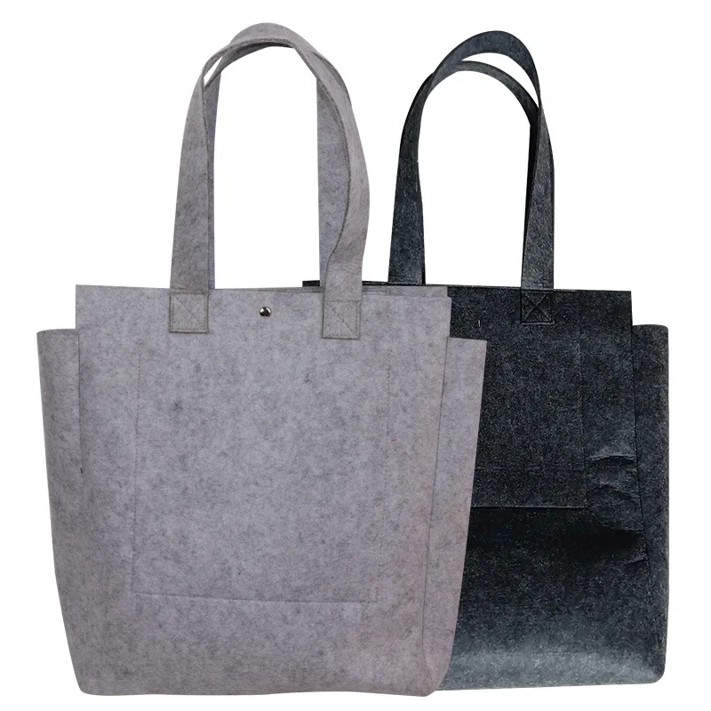 Felt Tote Shopping Bags Custom-Made Women'S Tote Bags New Storage Bags In Stock, As show
Felt Tote Shopping Bags Custom-Made Women'S Tote Bags New Storage Bags In Stock, As show