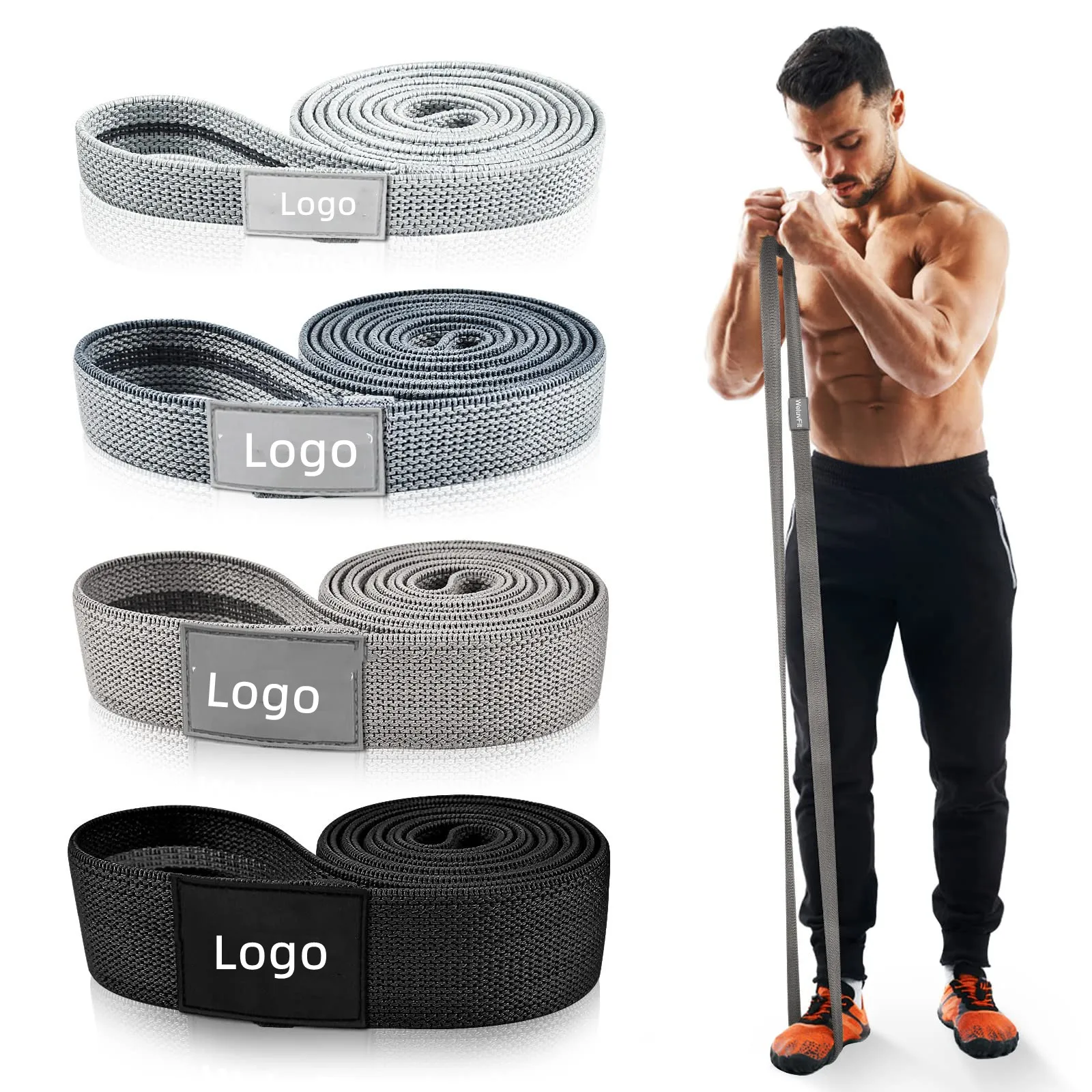Custom logo 208cm gray black exercise mini long hip circle resistance bands setsgym yoga band home
Custom logo 208cm gray black exercise mini long hip circle resistance bands setsgym yoga band home