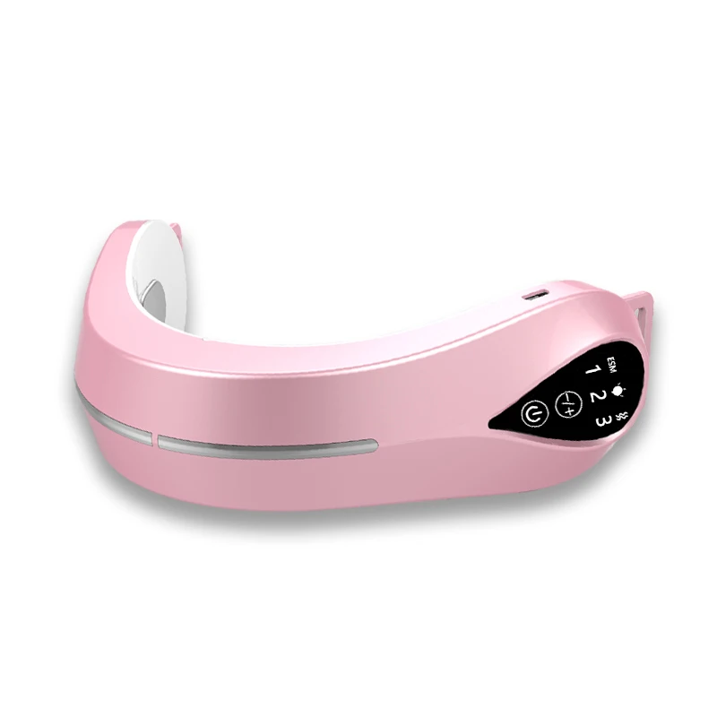 Beauty Device Rechargeable Home Portable Mini LED Micro Current RF Face Lifting V Line Face Massager, White/pink
Beauty Device Rechargeable Home Portable Mini LED Micro Current RF Face Lifting V Line Face Massager, White/pink