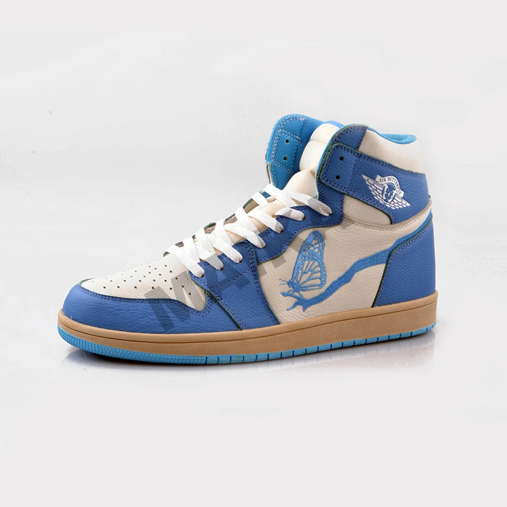 Factory Original Custom Genuine Leather Rubber Shoes Customized Laces Logo High Top Men's Basketball Shoes 0587
Factory Original Custom Genuine Leather Rubber Shoes Customized Laces Logo High Top Men's Basketball Shoes 0587