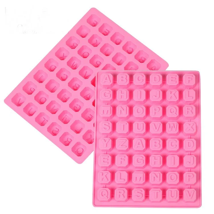 Silicone Cake Mould with 48 English Alphabet Shaped Silicone Chocolate Mould and Ice Tray Mould Handmade Soap Mould Accessories
Silicone Cake Mould with 48 English Alphabet Shaped Silicone Chocolate Mould and Ice Tray Mould Handmade Soap Mould Accessories