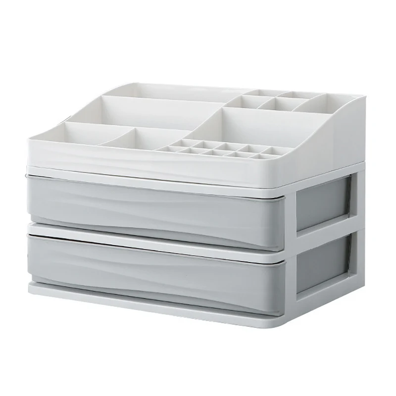 Plastic Makeup Organizer Combinable drawer organizer Jewelry Storage Box Nail Polish Lipstick Holder Desktop Sundries Container, Pink, blue, gray,white
Plastic Makeup Organizer Combinable drawer organizer Jewelry Storage Box Nail Polish Lipstick Holder Desktop Sundries Container, Pink, blue, gray,white