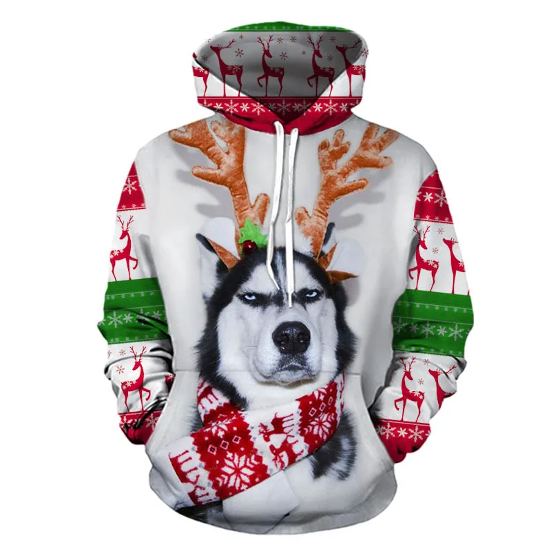 Factory Price 3D Digital Print High Quality Couple Outfit Christmas Sweatshirt, White
Factory Price 3D Digital Print High Quality Couple Outfit Christmas Sweatshirt, White