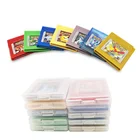 High quality 7 kinds of pokemon cards trading cards game for gba gbc