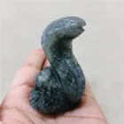 Labradorite Labradorite Carving Hand Carved Customized Size Natural Blue Flash Labradorite Crystal Snakes