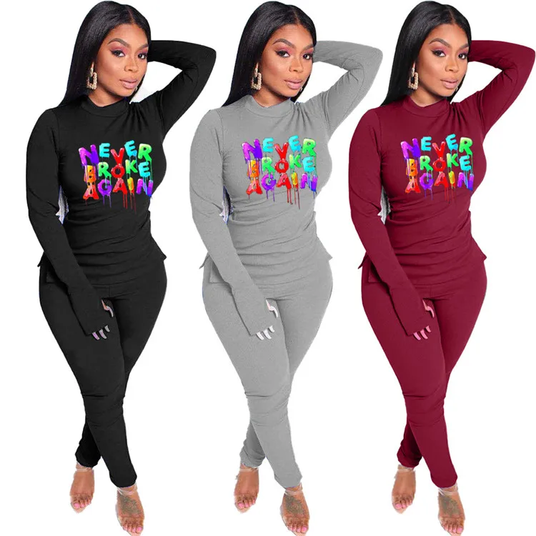 XM-2021010831 winter clothes for women fashion printed casual trousers and T-shirt set 2 piece set women
XM-2021010831 winter clothes for women fashion printed casual trousers and T-shirt set 2 piece set women