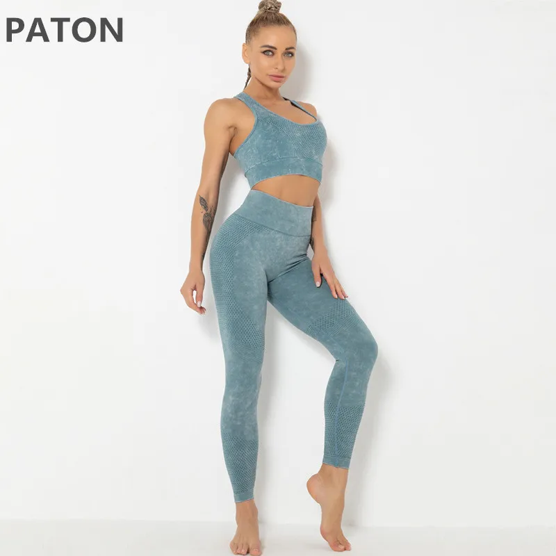 Women's Seamless Workout Set 2 Pieces TIE DYE Sport Bra with High Waist Shorts Leggings Yoga Outfit Tracksuit woman
Women's Seamless Workout Set 2 Pieces TIE DYE Sport Bra with High Waist Shorts Leggings Yoga Outfit Tracksuit woman