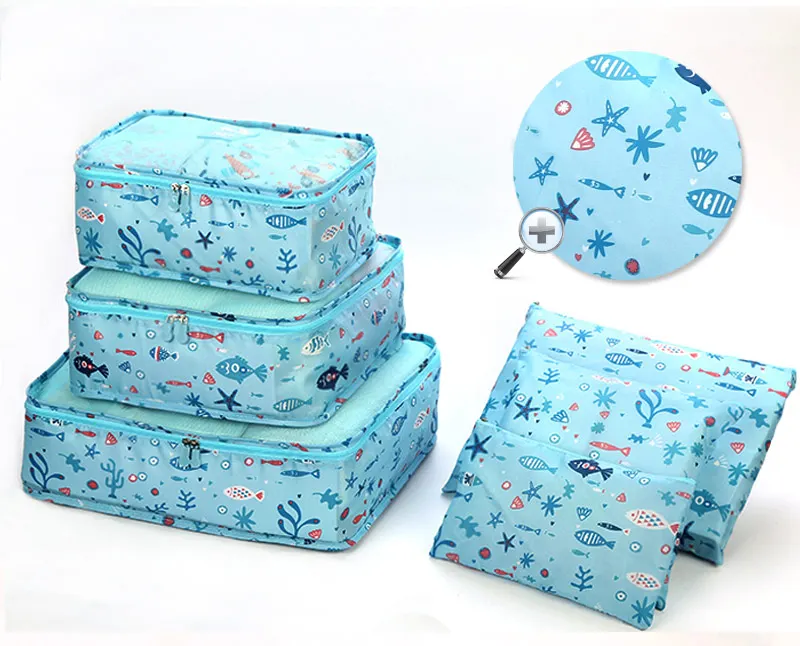 Travel Luggage Organizer Bag Set 6PCS Storage Bag Set Travel Gift Bag 6 Set Packing Cubes Luggage Packing Organizers
Travel Luggage Organizer Bag Set 6PCS Storage Bag Set Travel Gift Bag 6 Set Packing Cubes Luggage Packing Organizers
