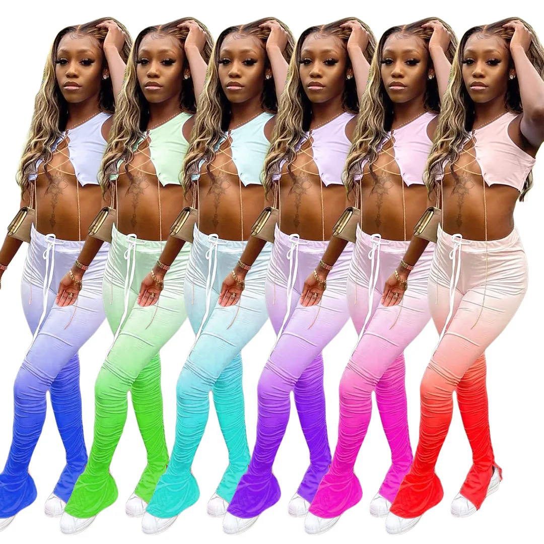 Stock 2021 Women 2 Piece Set Clothing Women Leggings Stacked Sweatpants Joggers Jumpsuits Pants Women Two Piece Set Clothing
Stock 2021 Women 2 Piece Set Clothing Women Leggings Stacked Sweatpants Joggers Jumpsuits Pants Women Two Piece Set Clothing