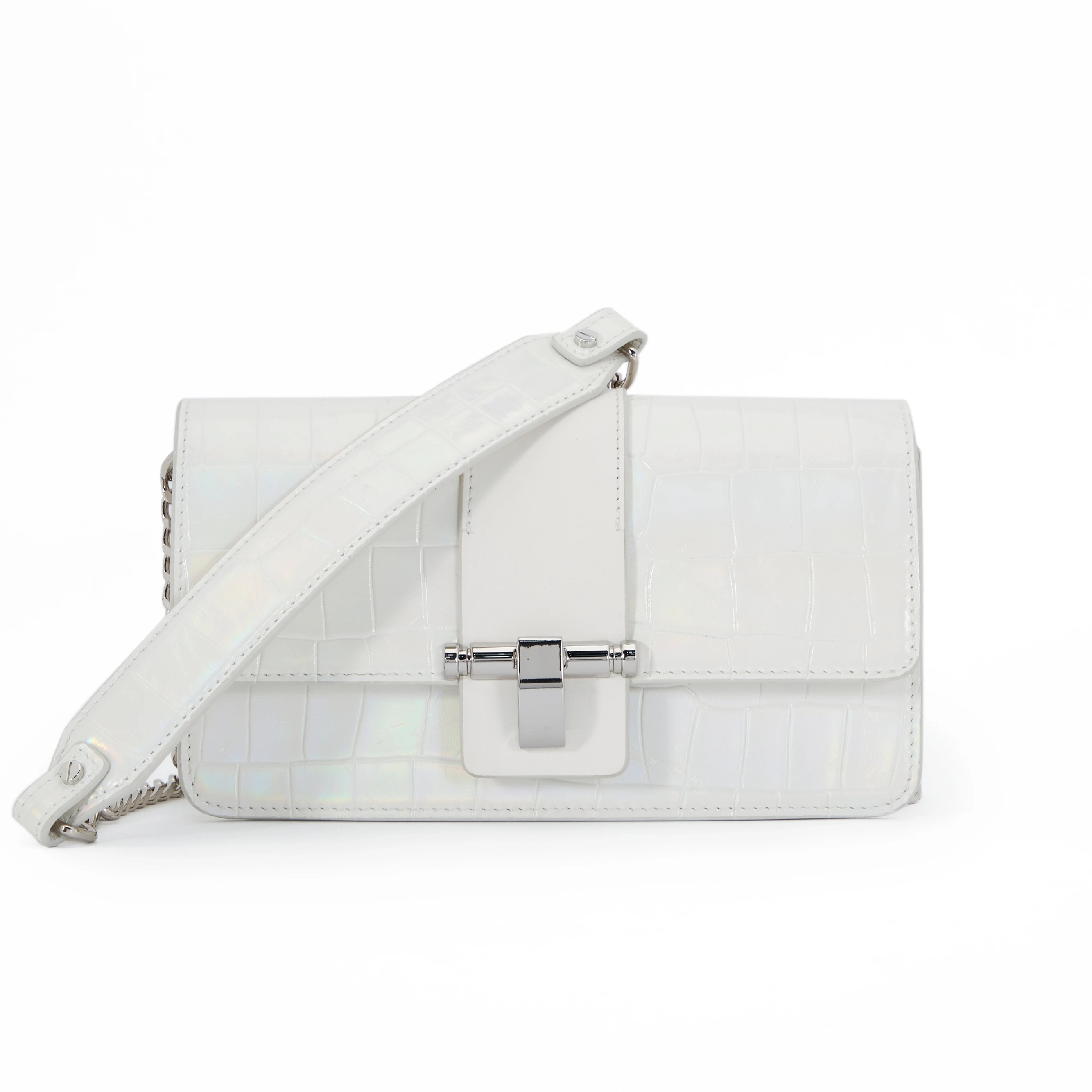 fashionable trend minimalist small square bags personality women messenger bag, White
fashionable trend minimalist small square bags personality women messenger bag, White
