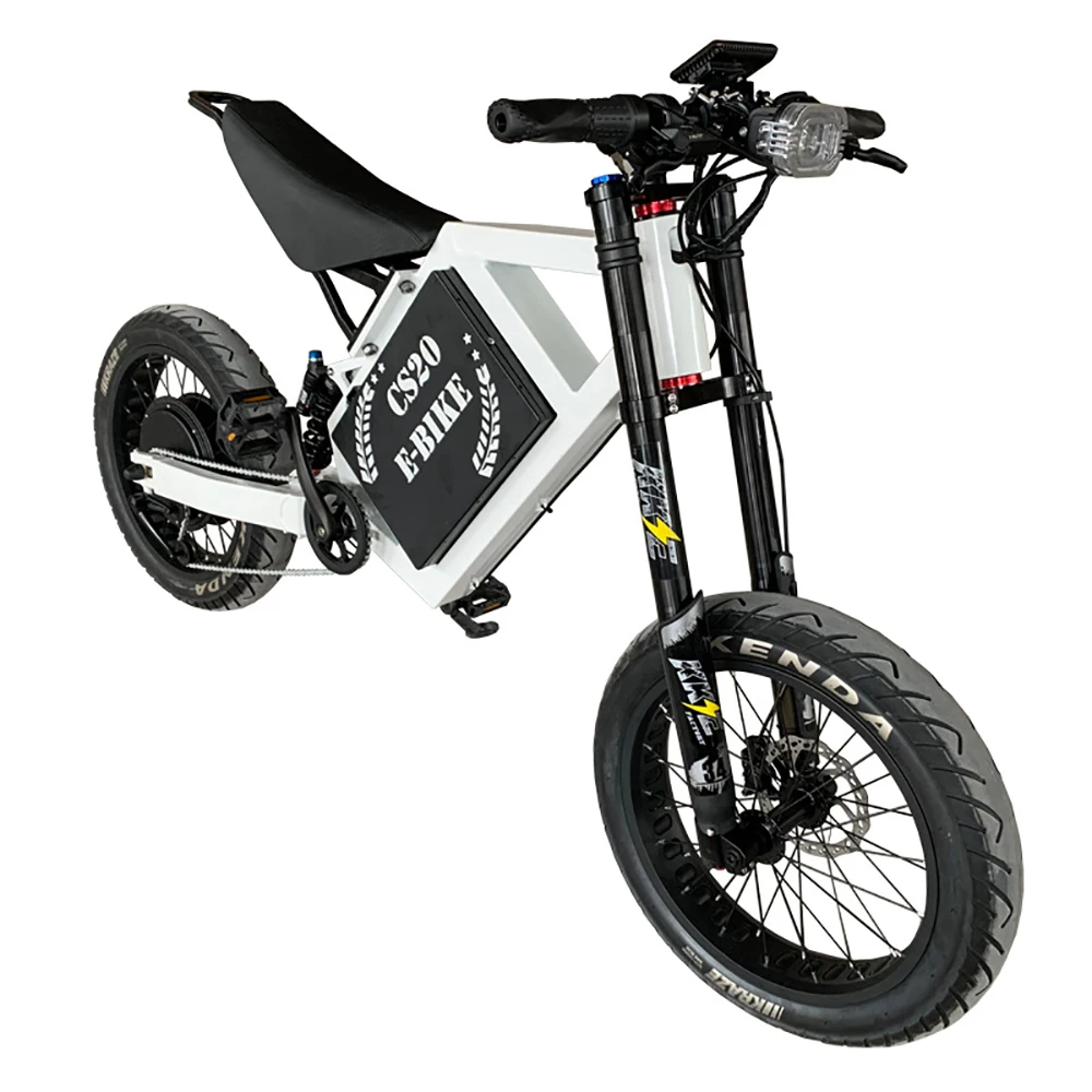 Sports Style CS20 50ah Lithium Battery 72v 8000w Motor Powerful Electric Dirt Bike Full Suspension Mountain Electric Bike, As picture show
Sports Style CS20 50ah Lithium Battery 72v 8000w Motor Powerful Electric Dirt Bike Full Suspension Mountain Electric Bike, As picture show