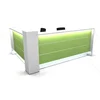 small solid surface clinic reception desk