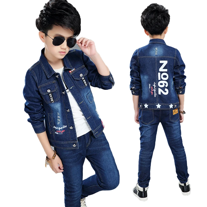 DRXX1908DX07018 New Arrival Cowboy Style Boy Denim Jackets Clothing Set Children Clothes Set Kids Denim Clothing Sets, Blue
DRXX1908DX07018 New Arrival Cowboy Style Boy Denim Jackets Clothing Set Children Clothes Set Kids Denim Clothing Sets, Blue