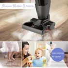 New Design 1600w Mite Bacteria Killing 3 In 1 Easy Clean Professional Steam Mop Cleaners Vacuum