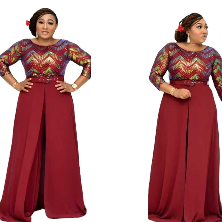 2021 Women Clothing African Dresses For Women Jumpsuit Elastic Sequins Party Dashiki Dress African Clothes Vetement Femme
2021 Women Clothing African Dresses For Women Jumpsuit Elastic Sequins Party Dashiki Dress African Clothes Vetement Femme
