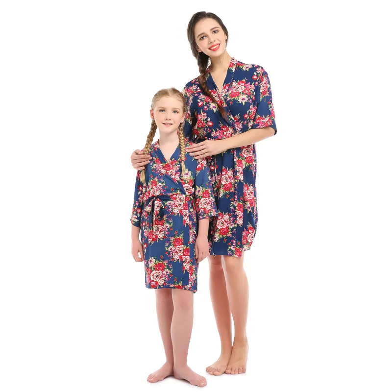 PANEW1503 wholesale knee length flower cotton bridesmaid robes gown dress for kids girl slumber party
PANEW1503 wholesale knee length flower cotton bridesmaid robes gown dress for kids girl slumber party