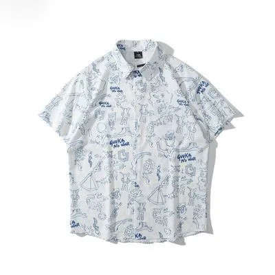 2021 summer custom new men's fashionable Hawaiian beach short-sleeved printing shirt
2021 summer custom new men's fashionable Hawaiian beach short-sleeved printing shirt