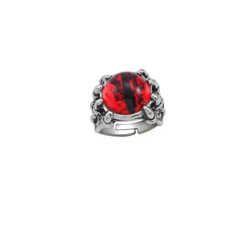 Punk Vintage Evil Eyes Ring Men Gothic Cool Male Devil Demon Eye Wolf Paw Rings Adjustable Biker Jewelry Anel Masculino
Punk Vintage Evil Eyes Ring Men Gothic Cool Male Devil Demon Eye Wolf Paw Rings Adjustable Biker Jewelry Anel Masculino