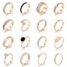 Wedding Silver Ring Couple Rings Factory Direct Sales Wedding Diamond Gold Sterling Silver Couple Ring