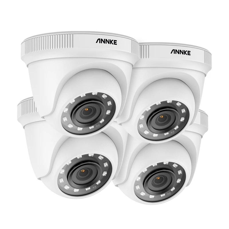 4PCS 1080P Full HD TVI Security Cameras Smart IR100 ft EXIR Night Vision Outdoor IP66 Waterproof CCTV Camera
4PCS 1080P Full HD TVI Security Cameras Smart IR100 ft EXIR Night Vision Outdoor IP66 Waterproof CCTV Camera