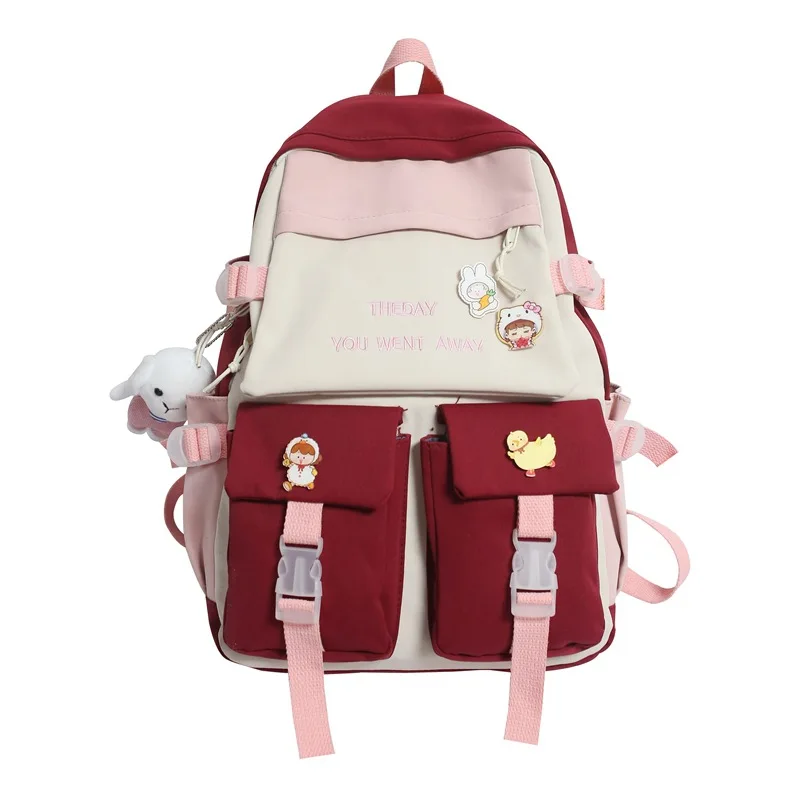 Large Capacity Schoolbag Female Junior High School Student Sweet Girls Sport Bear Hiking Backpack
Large Capacity Schoolbag Female Junior High School Student Sweet Girls Sport Bear Hiking Backpack