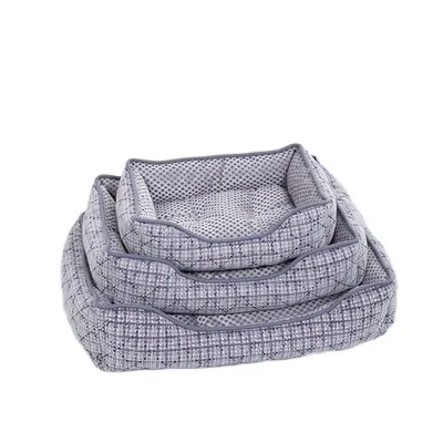 Wholesale pet mats plaid square corduroy pet beds portable cat house dog kennel
Wholesale pet mats plaid square corduroy pet beds portable cat house dog kennel
