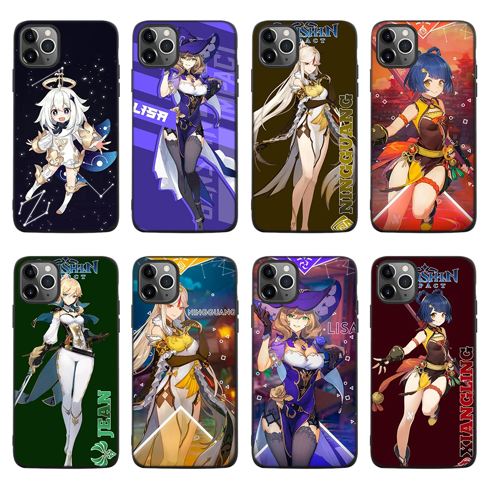 Custom Logo Phone Case for iPhone X XS Max 11 Pro Max Cute Design Genshin Impact Cell Phone Case for iPhone 12 Pro
Custom Logo Phone Case for iPhone X XS Max 11 Pro Max Cute Design Genshin Impact Cell Phone Case for iPhone 12 Pro