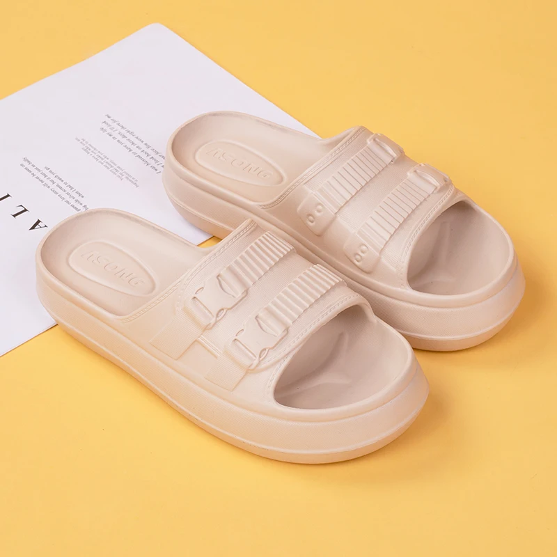 Summer Slippers Women Thick Bottom Ladies Summer Outdoor Sandals Beach Slippers EVA slippers, 1pairs
Summer Slippers Women Thick Bottom Ladies Summer Outdoor Sandals Beach Slippers EVA slippers, 1pairs