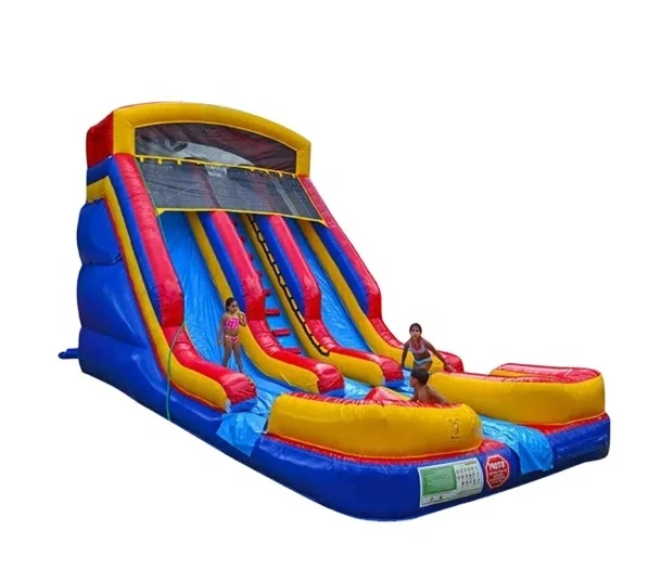 20ft Double lane inflatable slide 2-Lane Slide Wet n Dry inflatable water slides, Yellow blue red pink ,etc or customized
20ft Double lane inflatable slide 2-Lane Slide Wet n Dry inflatable water slides, Yellow blue red pink ,etc or customized
