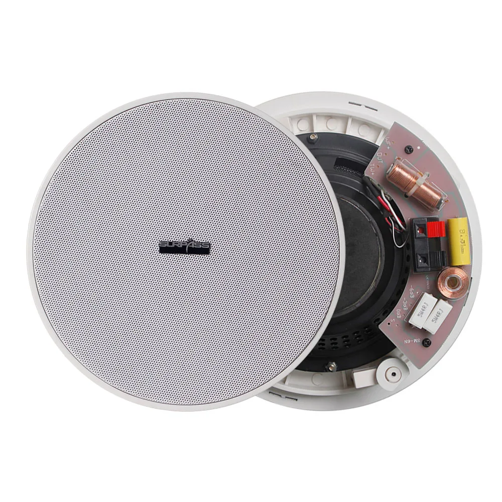 6'' Coxial Ceiling Loudspeaker Full-range Power For High Ceilings/Conference Spaces Ceiling Speaker
6'' Coxial Ceiling Loudspeaker Full-range Power For High Ceilings/Conference Spaces Ceiling Speaker