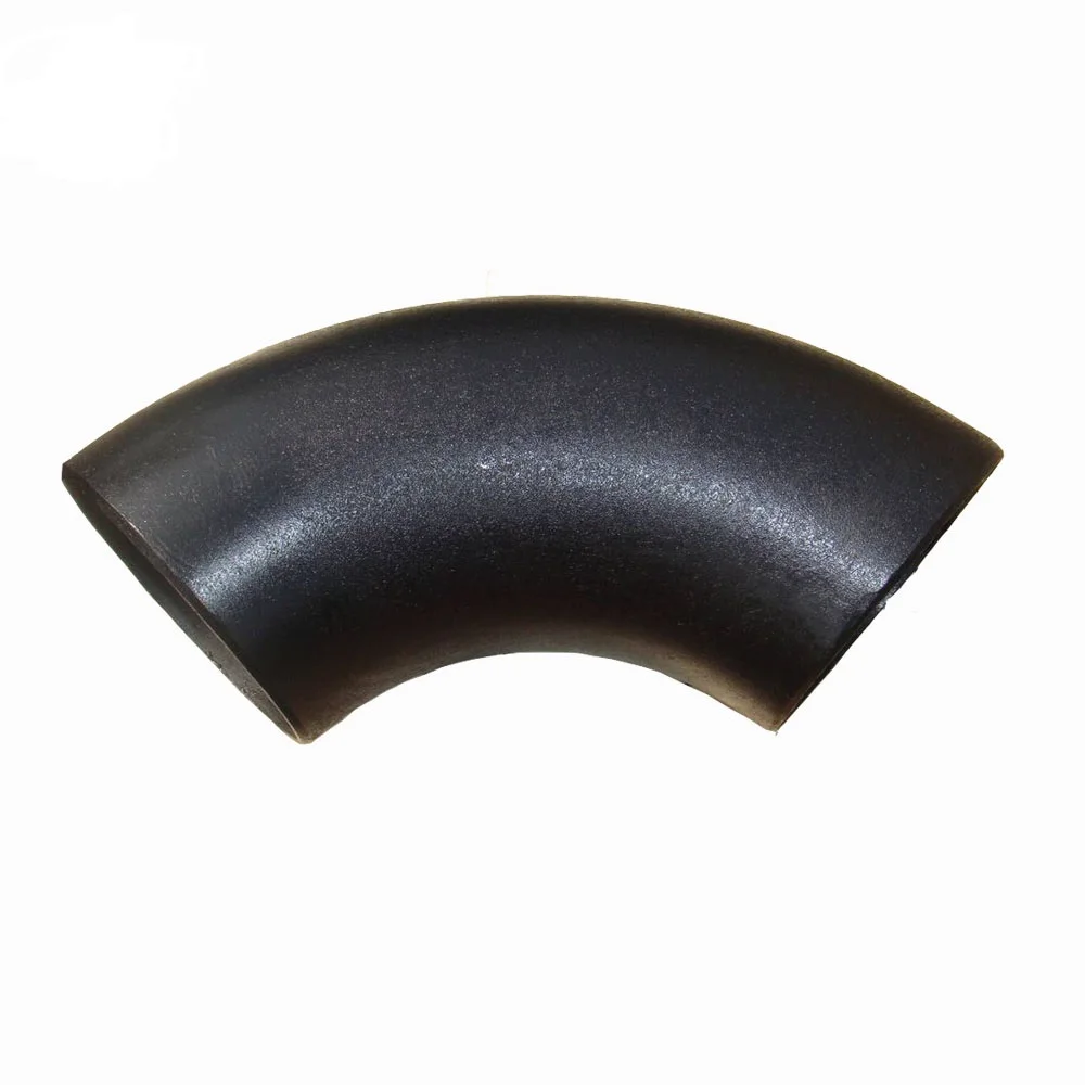 

CS A234 WPB Hot Rolled 90 Degree LR Seamless Elbow With Black Painted