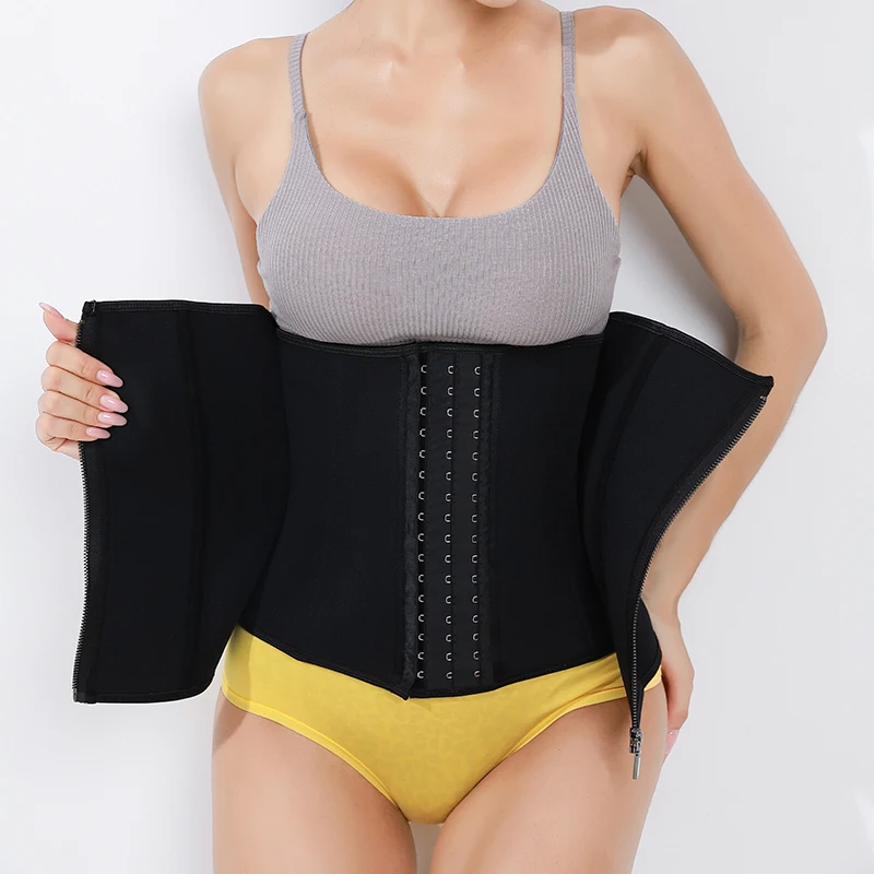 China Premium Neoprene Shaper Corset Figure Trimmer Belts Packaging Detachable 25 Steel Bone Zipper Women Belt Waist Trainer, Black
China Premium Neoprene Shaper Corset Figure Trimmer Belts Packaging Detachable 25 Steel Bone Zipper Women Belt Waist Trainer, Black