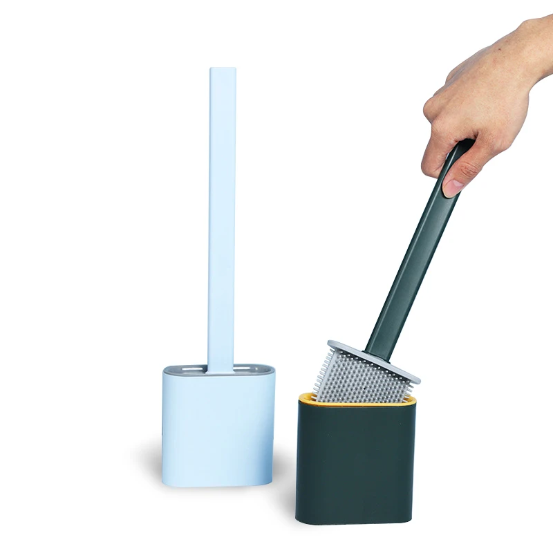 2021 Household Cleaning Colorful Plastic Soft Toilet Brush Flat Silicone Toilet Brush And Holder Set for Bathroom
2021 Household Cleaning Colorful Plastic Soft Toilet Brush Flat Silicone Toilet Brush And Holder Set for Bathroom