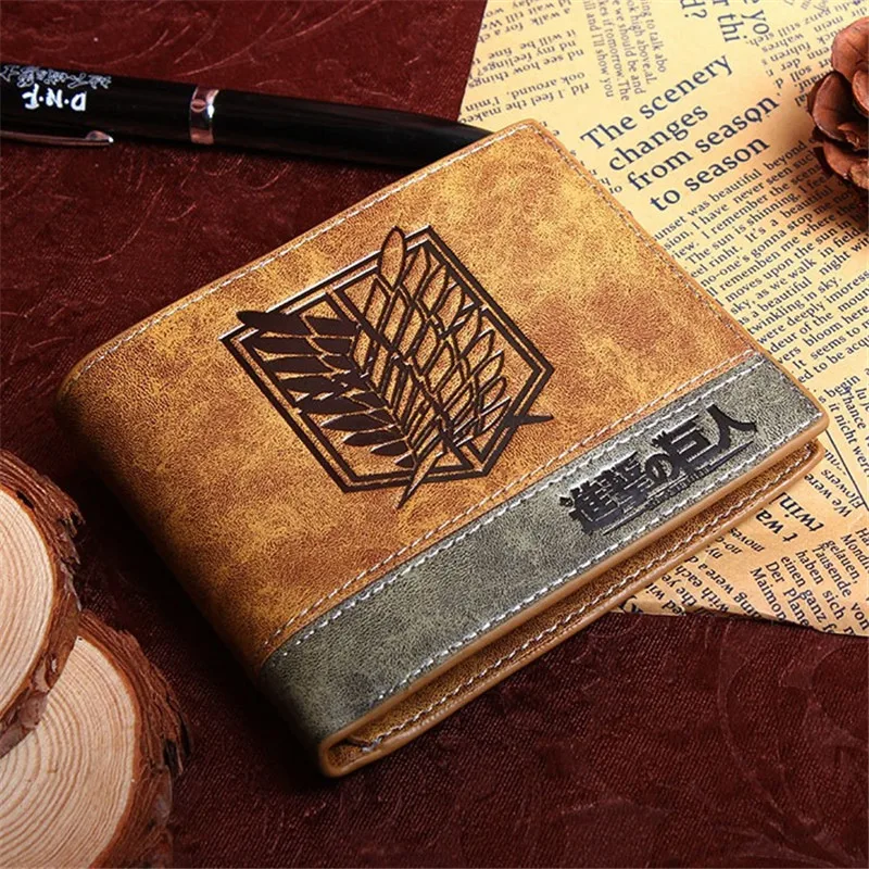 Woman/Man Wallet new Fashion Cartoon Anime Student Purse Chopper/Totoro/Kakashi/Conan Edgar/Attack on Titan Cool brown Billfold
Woman/Man Wallet new Fashion Cartoon Anime Student Purse Chopper/Totoro/Kakashi/Conan Edgar/Attack on Titan Cool brown Billfold
