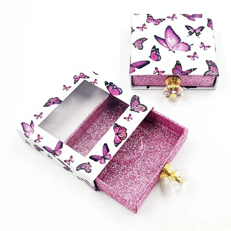 pink eyelash vendor customized boxes butterfly eyelash packaging lashes flower box, Black
pink eyelash vendor customized boxes butterfly eyelash packaging lashes flower box, Black