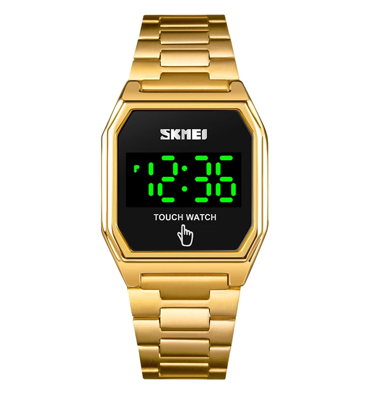 30m waterproof touch LED watches stainless steel strap men LED wristwatch skmei 1679 
30m waterproof touch LED watches stainless steel strap men LED wristwatch skmei 1679