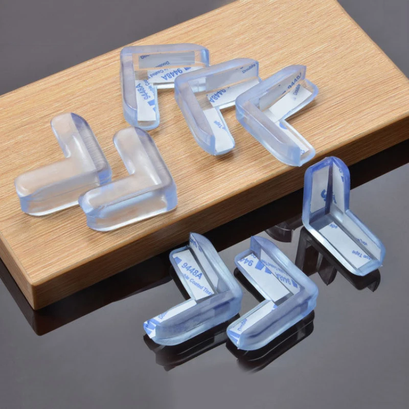 Children Anticollision Edge Cover Baby PVC Safety Protector Table Corners Guards, Transparent 
Children Anticollision Edge Cover Baby PVC Safety Protector Table Corners Guards, Transparent