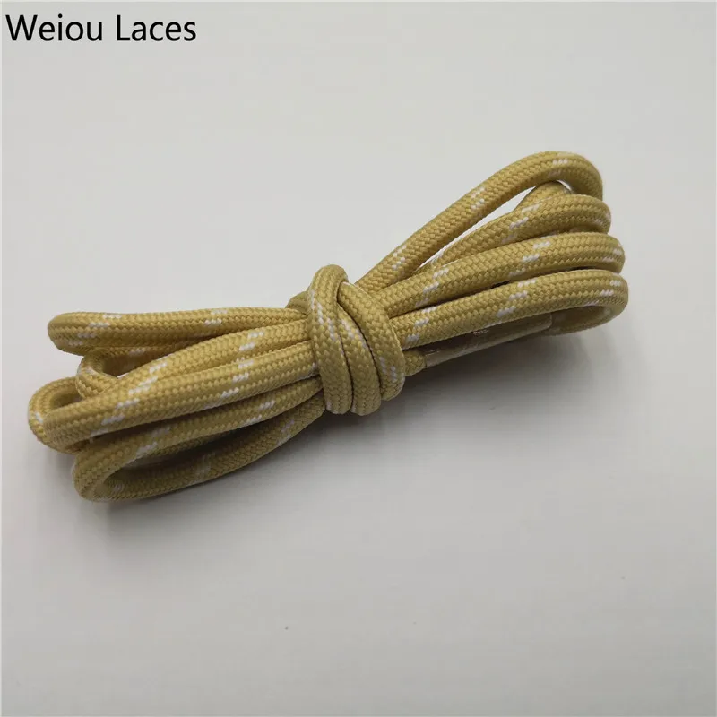 Weiou Two Tone Rope Shoestring Apricot-White Stripe Bootlaces Any Colors Supported, Bottom based color + match color,support any two pantone colors mixed
Weiou Two Tone Rope Shoestring Apricot-White Stripe Bootlaces Any Colors Supported, Bottom based color + match color,support any two pantone colors mixed