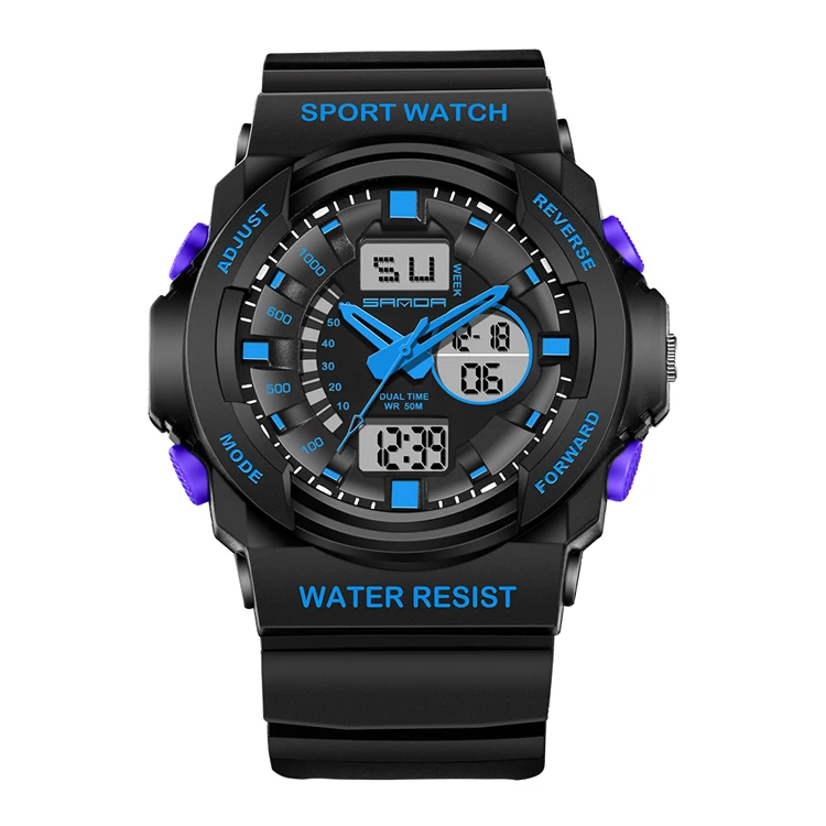 SANDA 241 G Sport Watch Men Clock Male LED Digital Quartz Wrist Watches Men's Top Brand Luxury Watcher Relogio Masculino
SANDA 241 G Sport Watch Men Clock Male LED Digital Quartz Wrist Watches Men's Top Brand Luxury Watcher Relogio Masculino