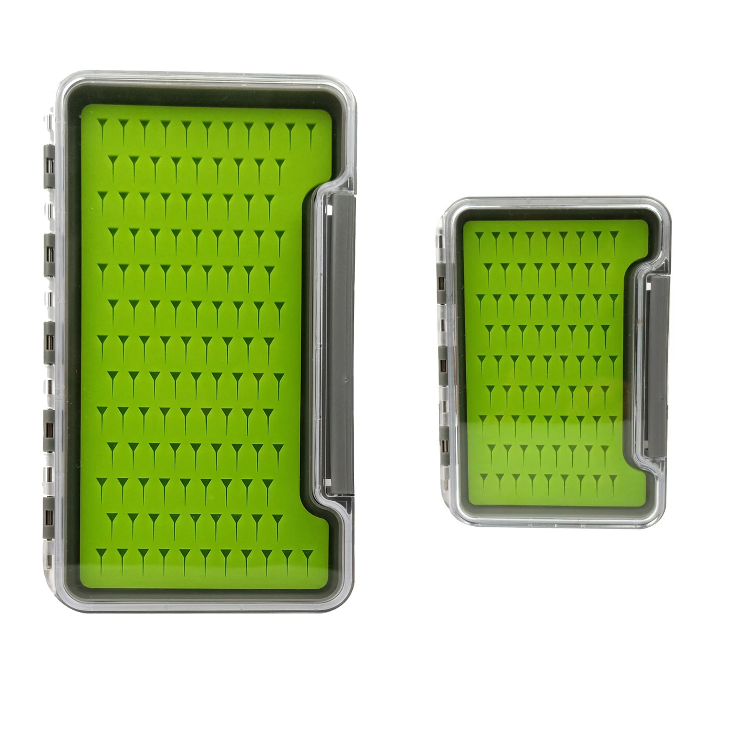 BTI-09A-G048B-SF Waterproof Super Slim Pocket Size No Patent Conflict Fly Fishing Silicon Boxes Fly Box(B01), Grey body, green color b type silicone
BTI-09A-G048B-SF Waterproof Super Slim Pocket Size No Patent Conflict Fly Fishing Silicon Boxes Fly Box(B01), Grey body, green color b type silicone