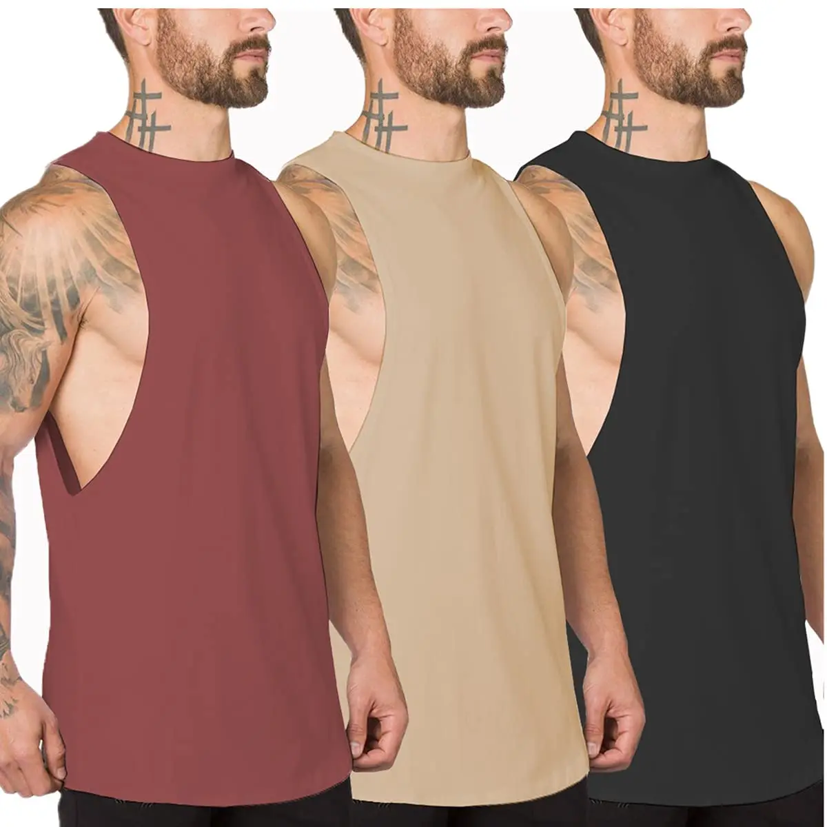 Muscle Killer Men's Muscle Cut Off Gym Workout Stringer Tank Tops Bodybuilding Fitness T-shirts
Muscle Killer Men's Muscle Cut Off Gym Workout Stringer Tank Tops Bodybuilding Fitness T-shirts