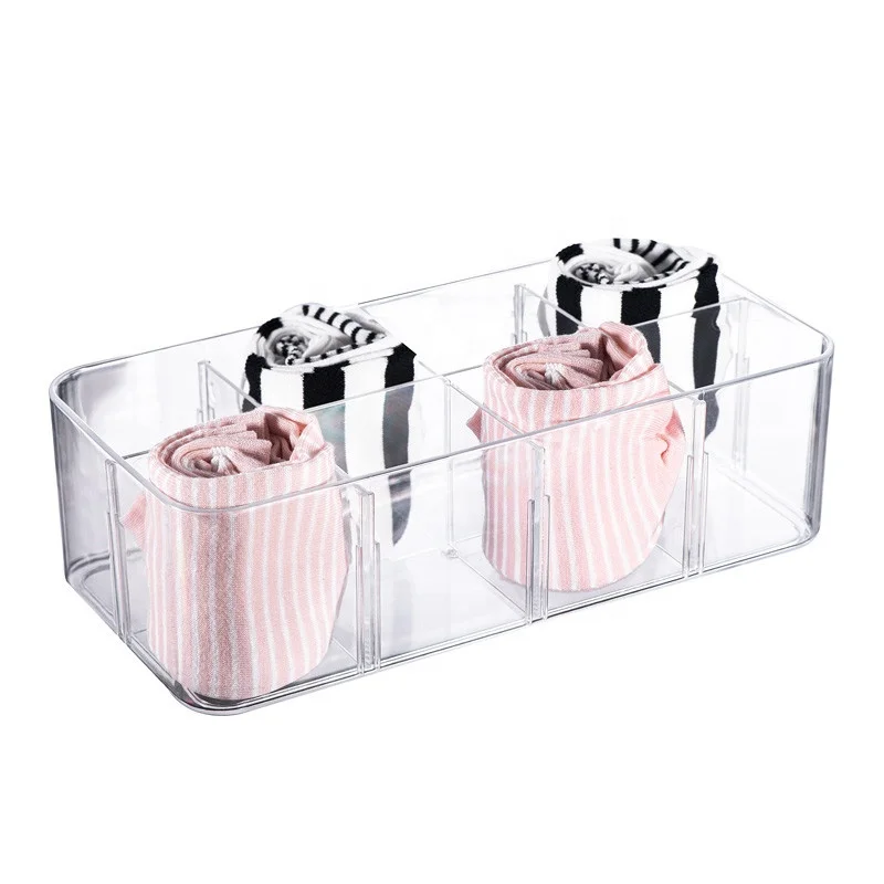 HC0012 New Popular Multi-function Transparent Drawer Type Socks Holder Household storage box, Clear
HC0012 New Popular Multi-function Transparent Drawer Type Socks Holder Household storage box, Clear
