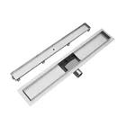 water well filter/flat wedge wire screen /rectangular stainless steel linear shower water floor drain
