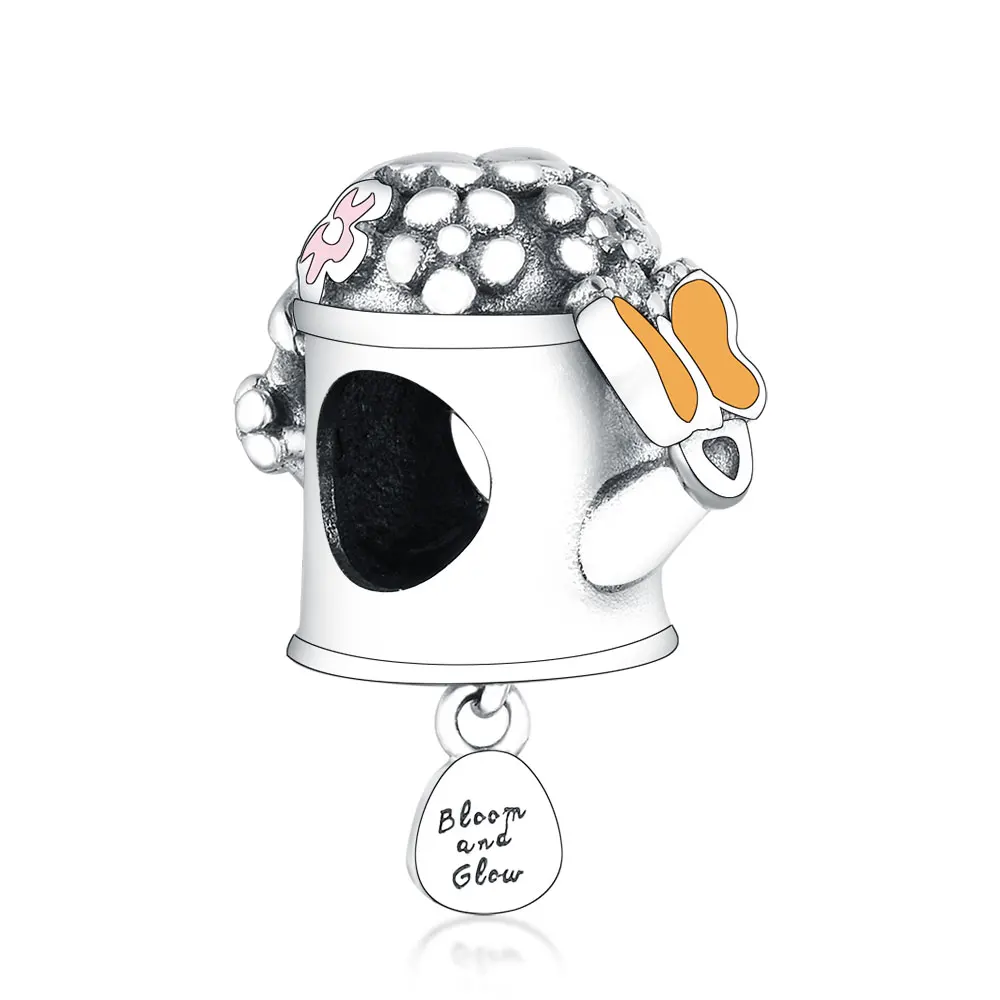 High Quality Wholesale 925 Sterling Silver Enamel Flower Watering Can Beads Charm For Making Jewelry
High Quality Wholesale 925 Sterling Silver Enamel Flower Watering Can Beads Charm For Making Jewelry