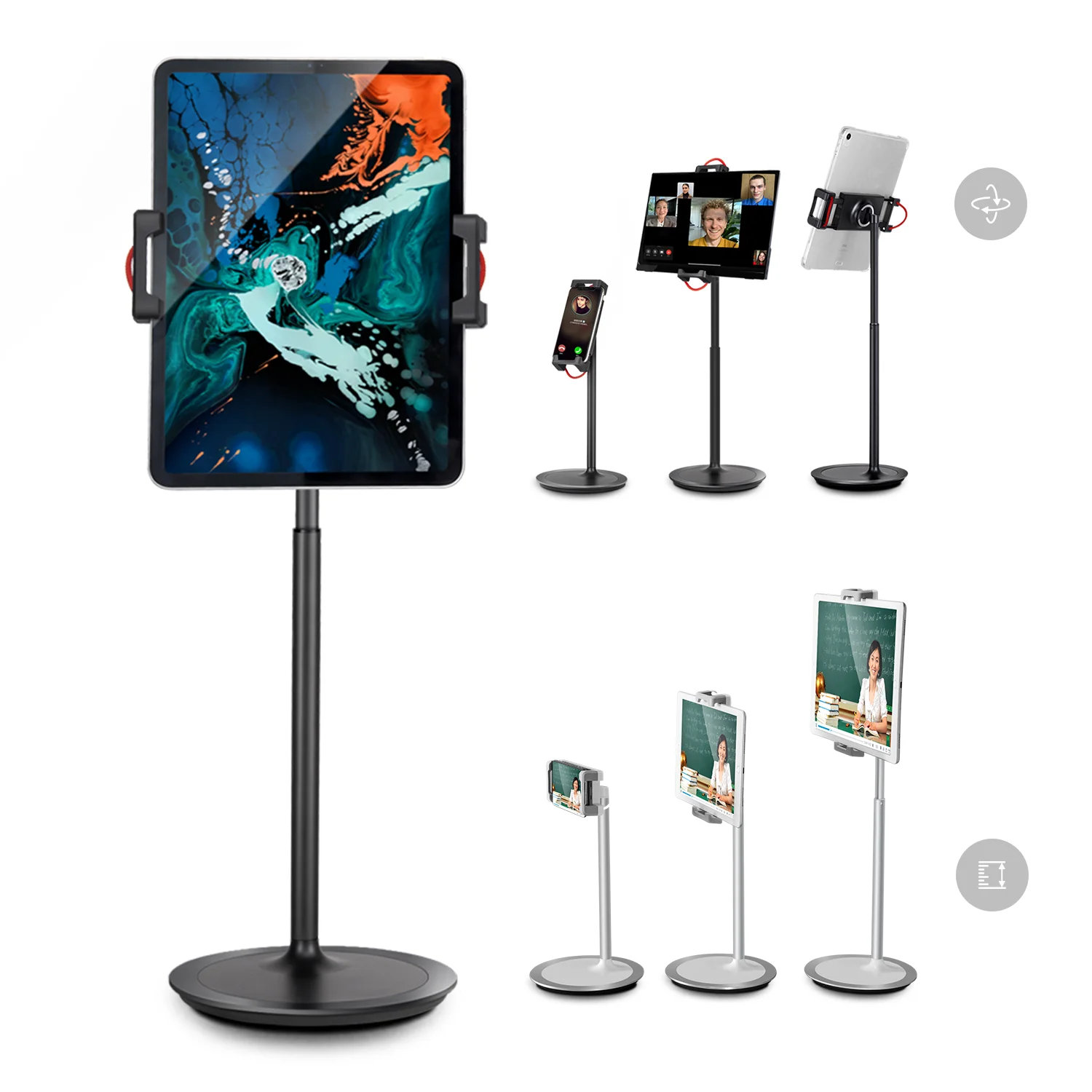 tablet mount rugged handy holder halterung alloy metal table support mobail phone aluminum phone stand holder adjustable height
tablet mount rugged handy holder halterung alloy metal table support mobail phone aluminum phone stand holder adjustable height
