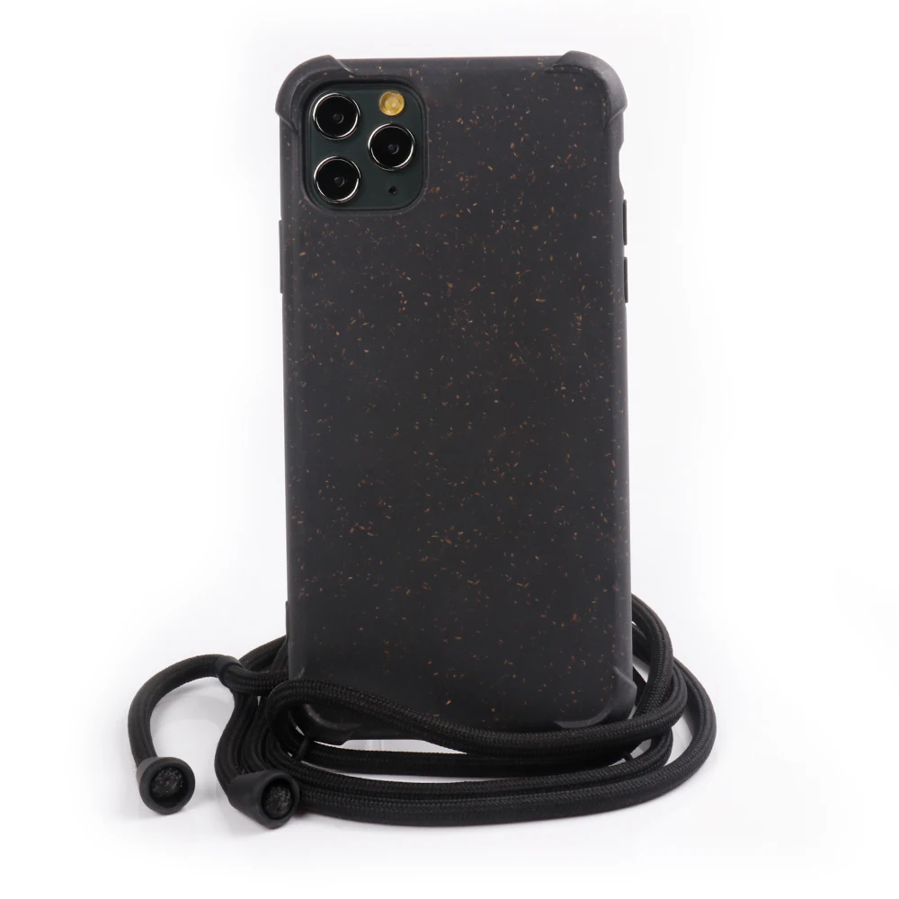Sustainable Biodegradable Material Environmental Protection crossbody accessories phone case with necklace, 6 colors
Sustainable Biodegradable Material Environmental Protection crossbody accessories phone case with necklace, 6 colors