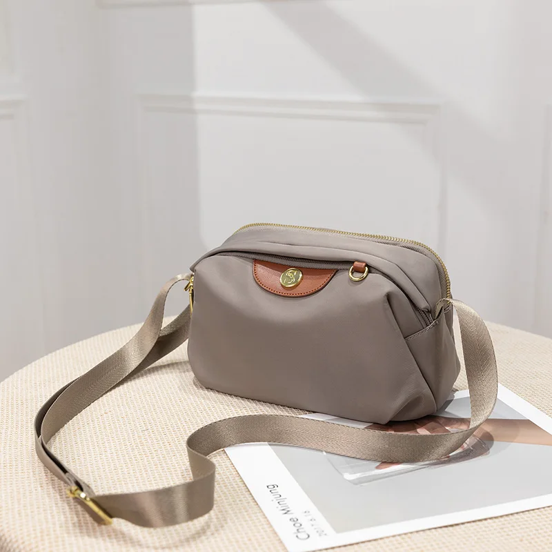 2021 Women's Crossbody Bag Waterproof Nylon Simple Shoulder Messenger Bags Large Capacity Lady Shoulder Bag, Khaki,black
2021 Women's Crossbody Bag Waterproof Nylon Simple Shoulder Messenger Bags Large Capacity Lady Shoulder Bag, Khaki,black