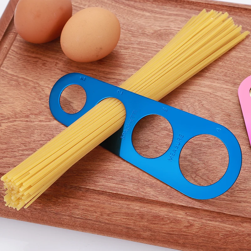 Easy Clearing Pasta Ruler Measuring Tool 4 Serving Portion Stainless Steel Spaghetti Measurer, Silver/gold/black/rose gold/rainbow/blue
Easy Clearing Pasta Ruler Measuring Tool 4 Serving Portion Stainless Steel Spaghetti Measurer, Silver/gold/black/rose gold/rainbow/blue