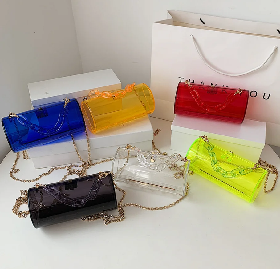 Neon Pure Color Clear Ladies Shoulder Bag Ladies Summer Fashion Jelly Purse Handbags For Women 2021, 6 colors
Neon Pure Color Clear Ladies Shoulder Bag Ladies Summer Fashion Jelly Purse Handbags For Women 2021, 6 colors